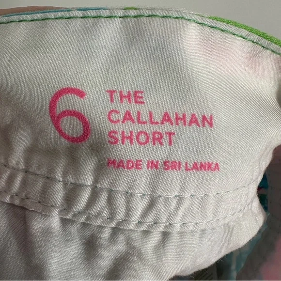Lilly Pulitzer "Lets Cha Cha" The Callahan Short, sz 6, resort, summer - Picture 8 of 14